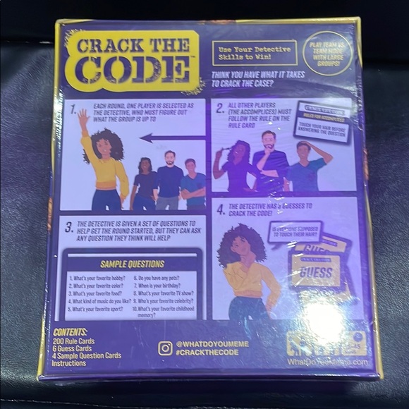 3 for $20 ITEM 

©️Whatdoyoumeme Crack the Code™️™️ - Game - Picture 2 of 4